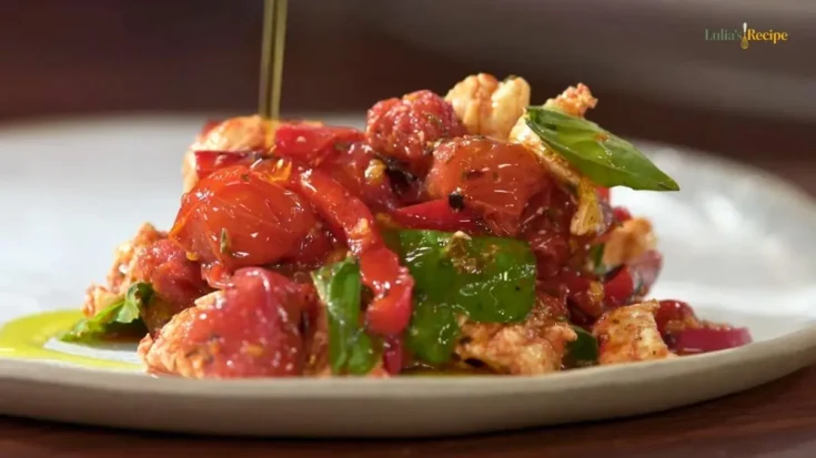 BJ's Brewhouse Tomato Mozzarella Salad Recipe