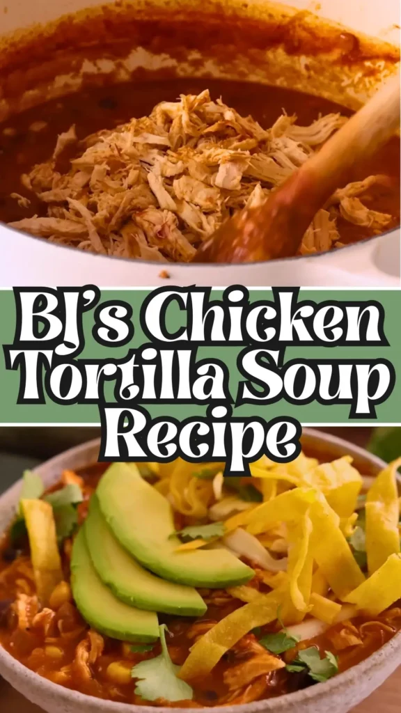 BJ's Chicken Tortilla Soup