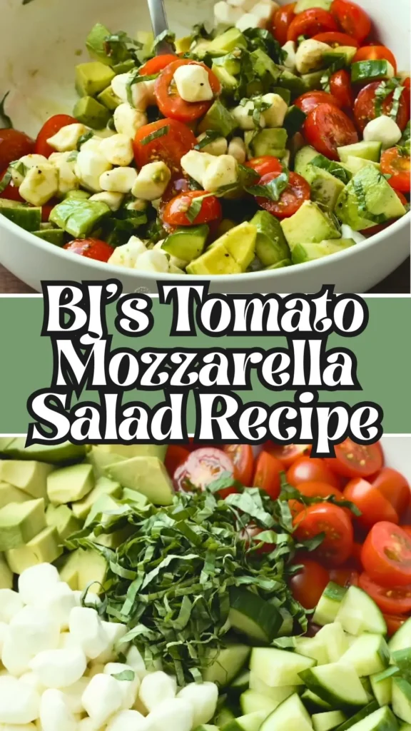 BJ's Tomato Mozzarella Salad