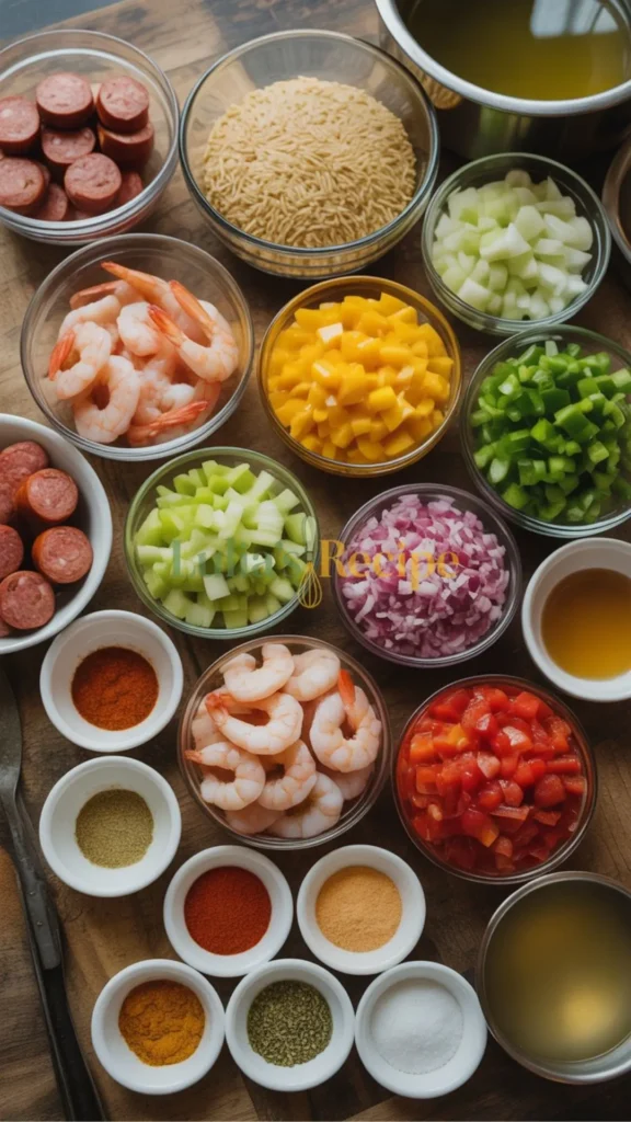 Bj’s Jambalaya Recipe Ingredients