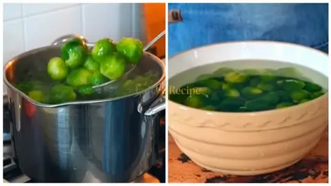 Blanch for Perfect Texture