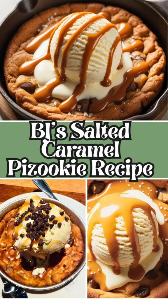 Copycat BJ’s Salted Caramel Pizookie Recipe