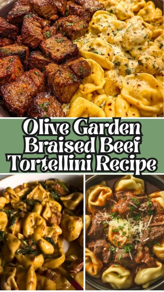 Copycat Olive Garden Braised Beef Tortellini Recipe