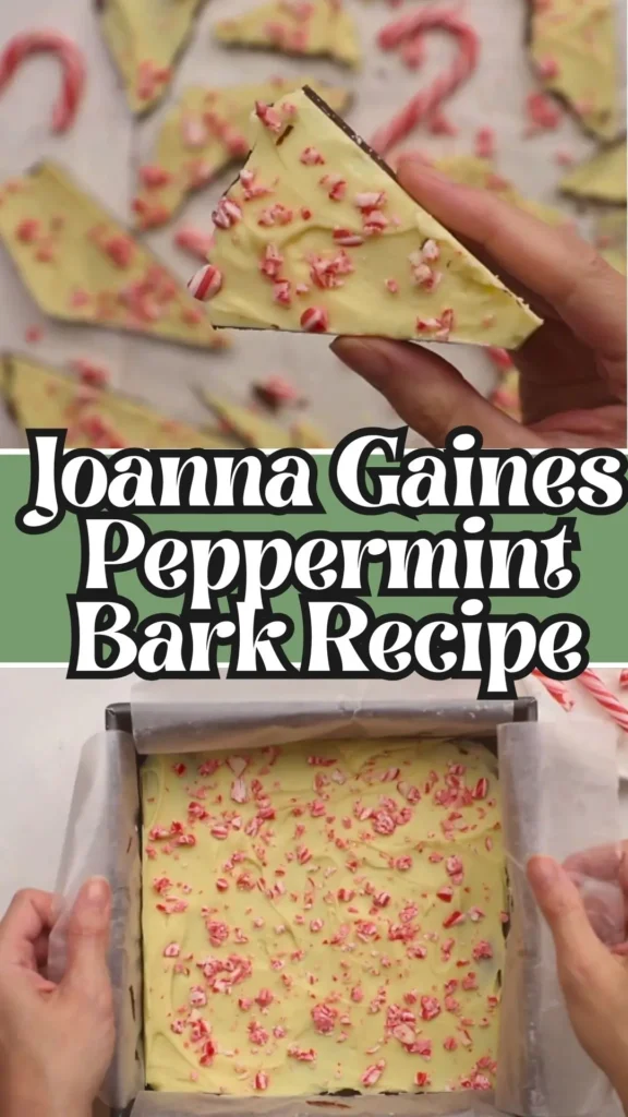 Delicious Joanna Gaines Peppermint Bark