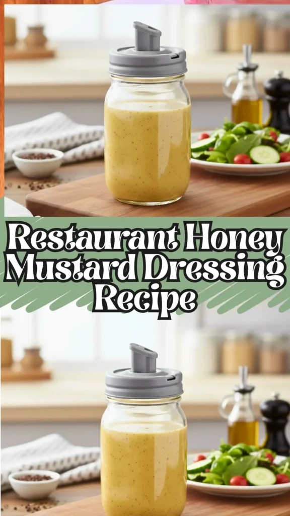 Delicious Restaurant Honey Mustard Dressing