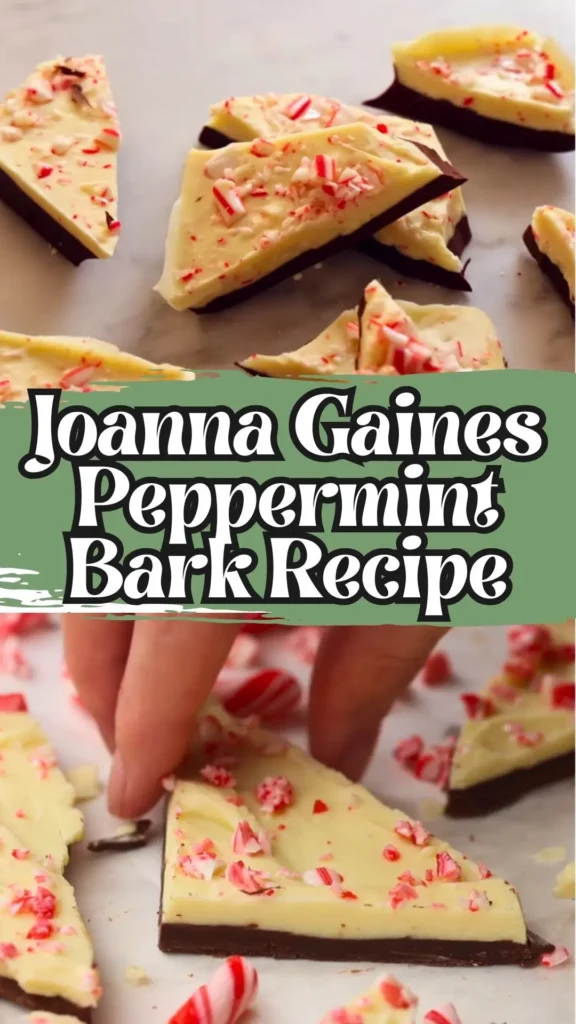 Enjoy This Joanna Gaines Peppermint Bark
