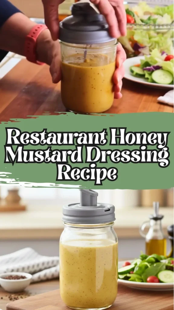 Enjoy this Restaurant Honey Mustard Dressing