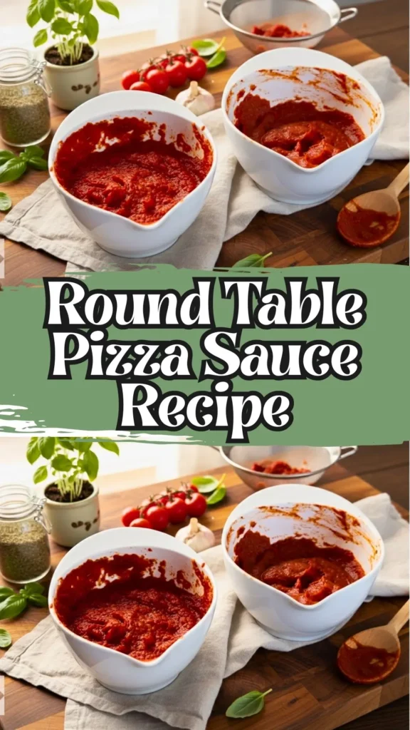 Enjoy this Round Table Pizza Sauce
