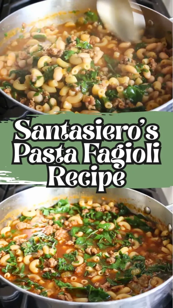 Enjoy this Santasiero's Pasta Fagioli