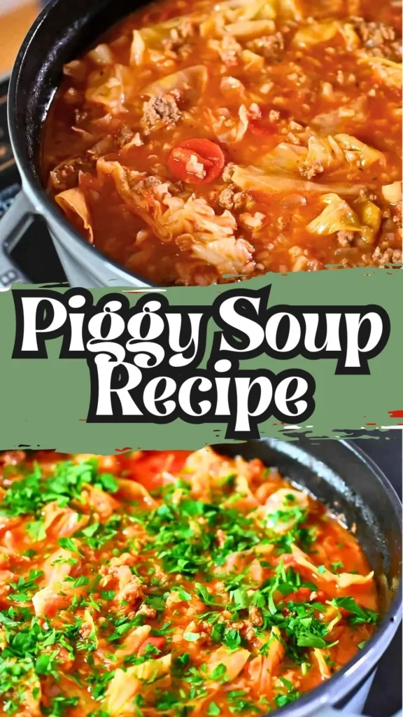 Homemade Piggy Soup