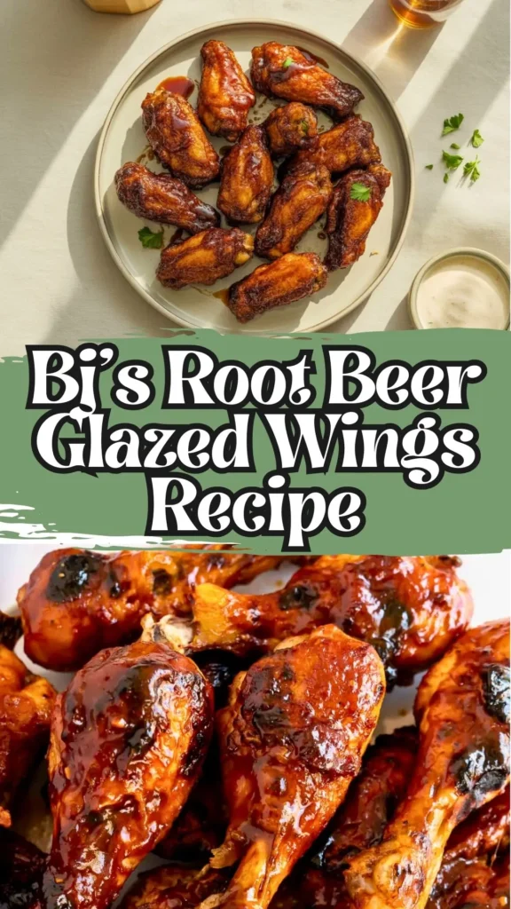 How to make Bj's Root Beer Glazed Wings