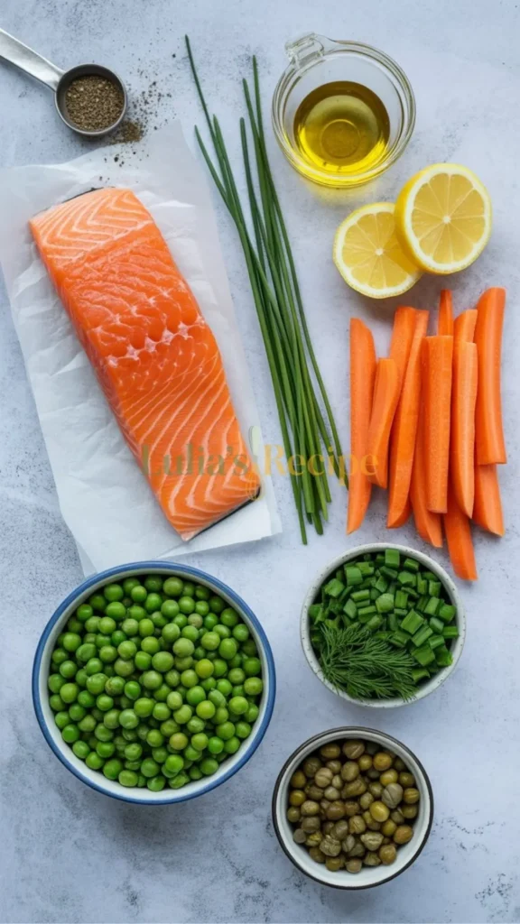 Misty Copeland Salmon Recipe ingredients