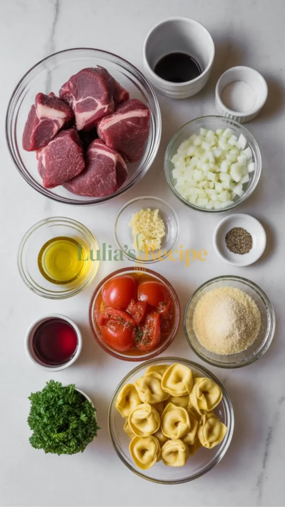 Olive Garden Braised Beef Tortellini Recipe Ingredients