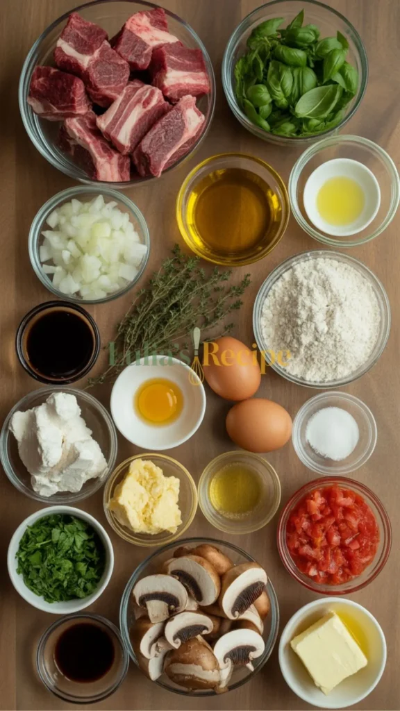 Olive Garden Braised Beef and Tortellini Recipe Ingredients