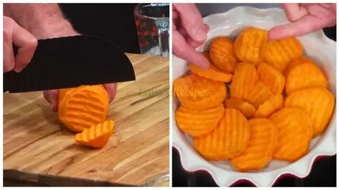 Prepare the Sweet Potatoes