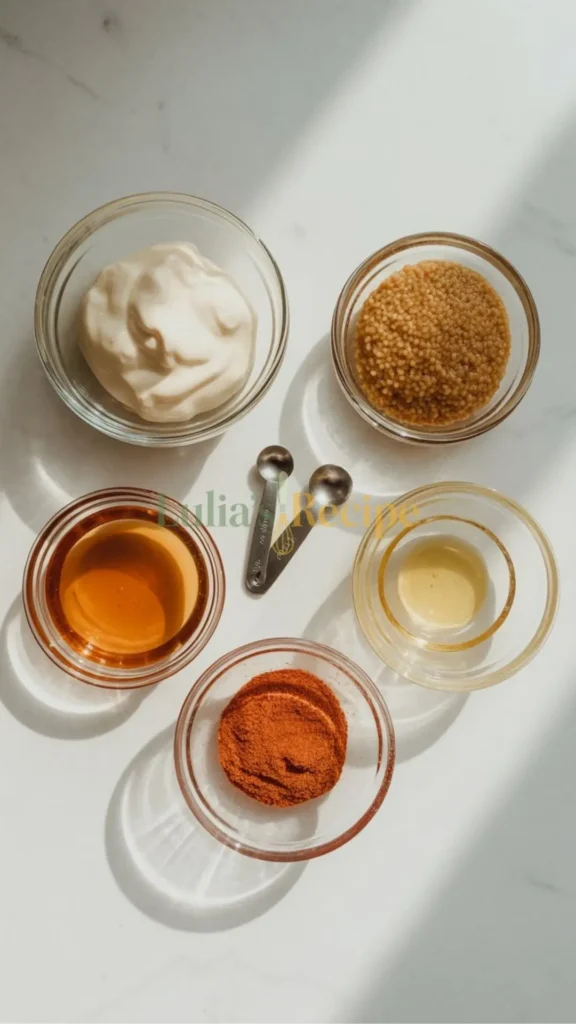 Restaurant Honey Mustard Dressing Recipe ingredients