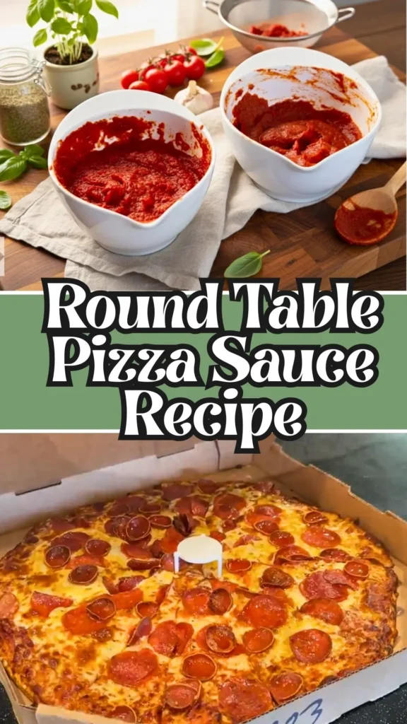 Round Table Pizza Sauce