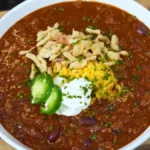 Bj's Chili Recipe