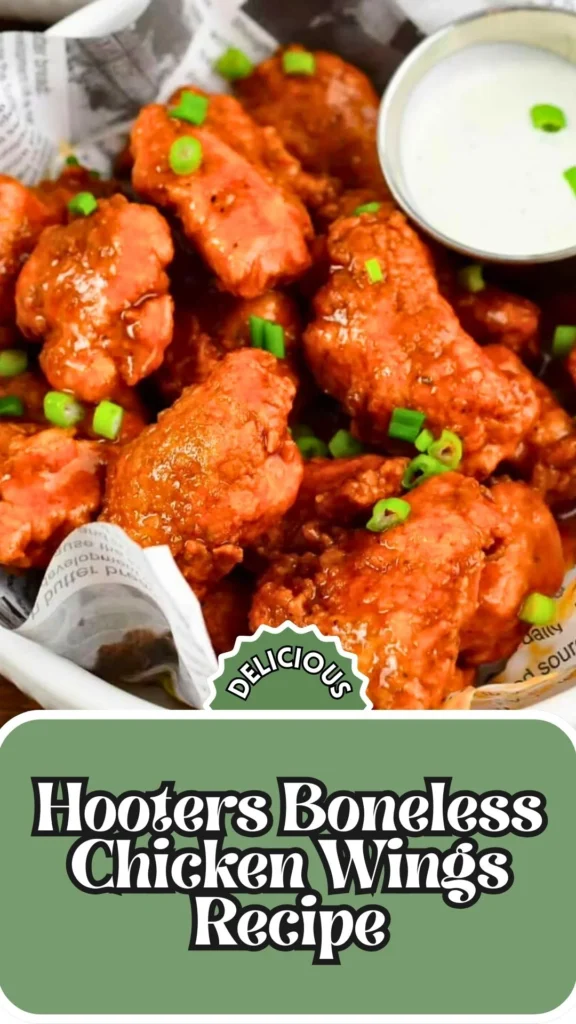 Copycat Hooters Boneless Chicken Wings Recipe