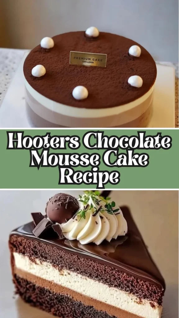 Copycat Hooters Chocolate Mousse Cake Recipe