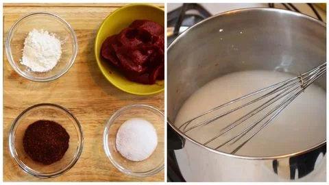 Heat the Water and Create Cornstarch Slurry