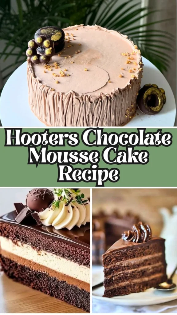 How to make Hooters Chocolate Mousse Cake