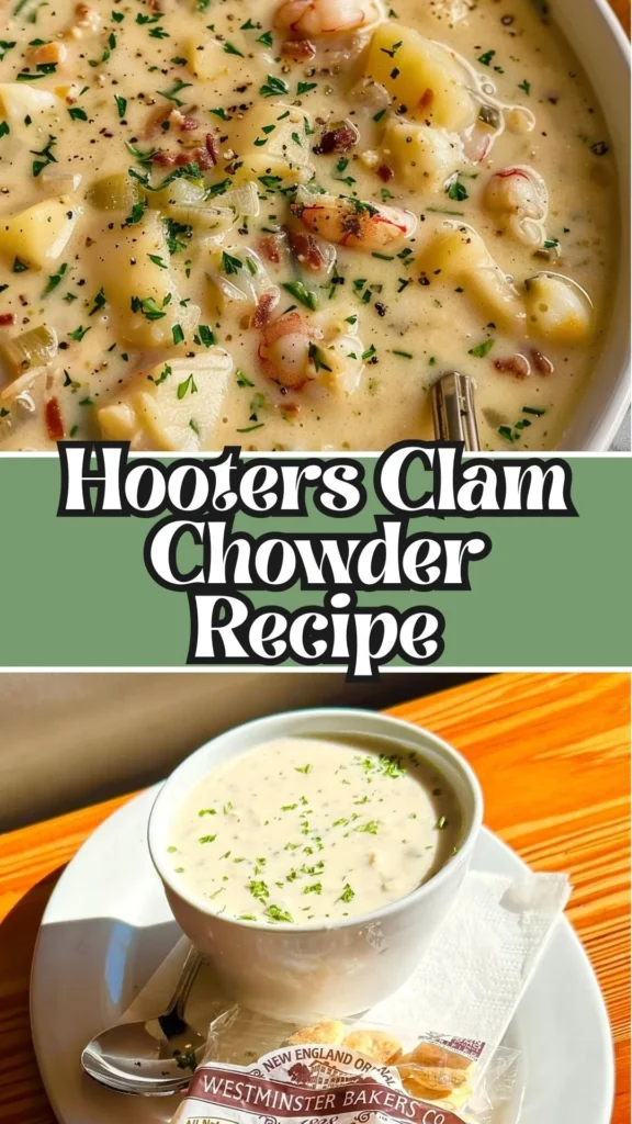 How to make Hooters Clam Chowder