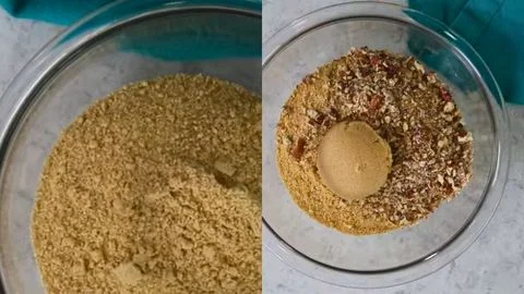 Prepare Oven, Pan & Make the Pecan Graham Cracker Crust