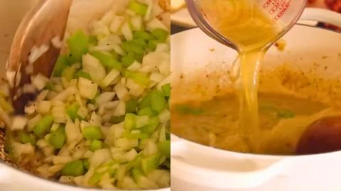 Sauté the Aromatics & Create the Roux