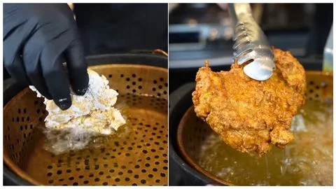 Toss in Buffalo Sauce and Assemble