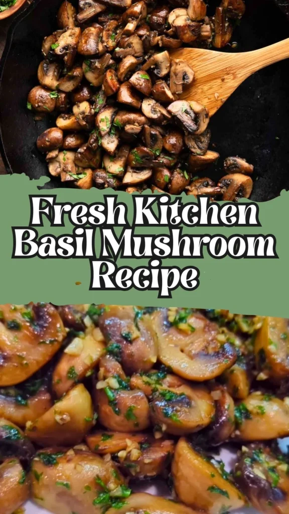 Copycat Fresh Kitchen Basil Mushroom Recipe