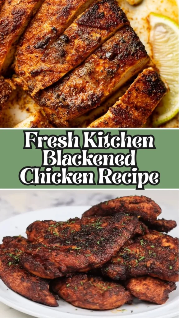 Copycat Fresh Kitchen Blackened Chicken Recipe