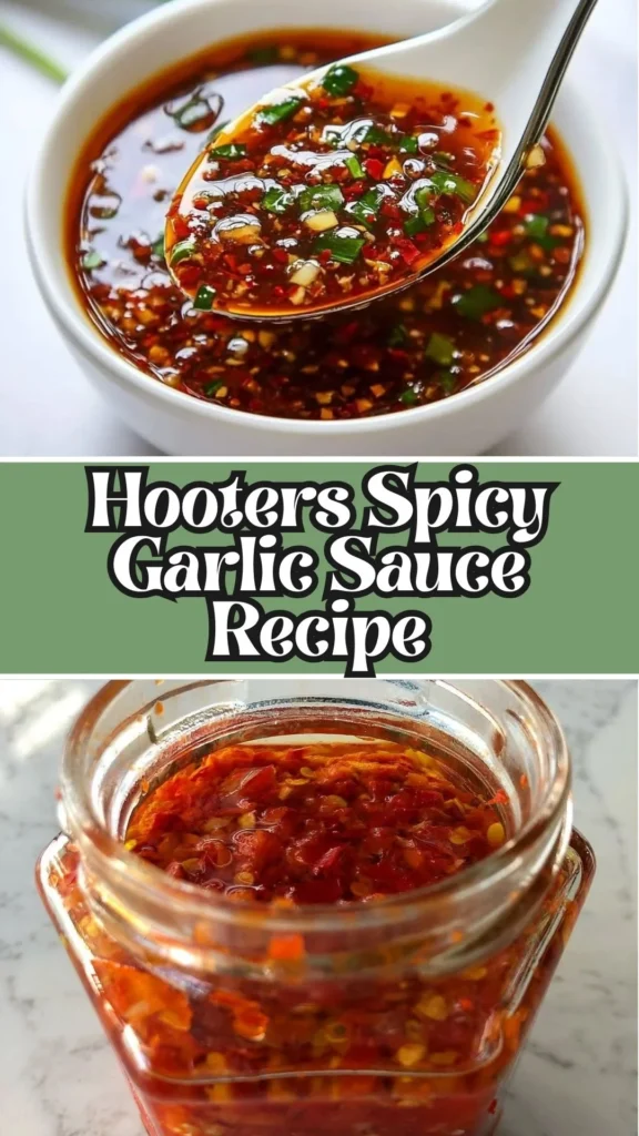 Copycat Hooters Spicy Garlic Sauce Recipe