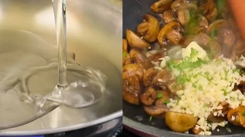 Evaporate the Moisture & Add Butter and Aromatics