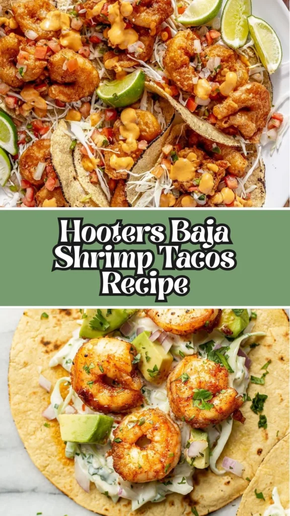 How to make Hooters Baja Shrimp Tacos
