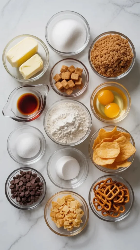 Ingredients for Fresh Market Kitchen Sink Cookie