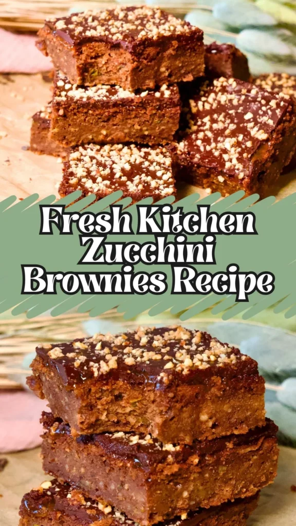 Copycat Fresh Kitchen Zucchini Brownies Recipe