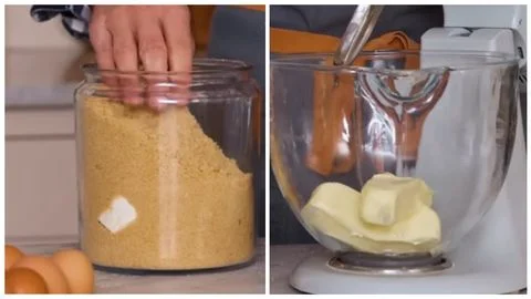 Cream the butter and sugars