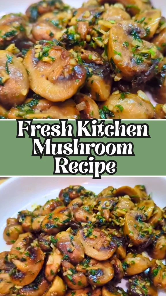 Delicious Fresh Kitchen Mushroom