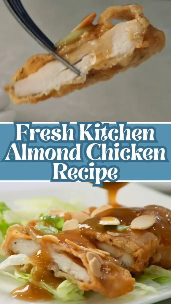 Enjoy this Fresh Kitchen Almond Chicken
