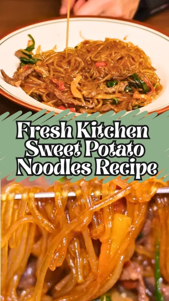 Enjoy this Fresh Kitchen Sweet Potato Noodles