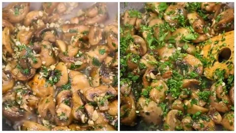 Finish with pepper and parsley