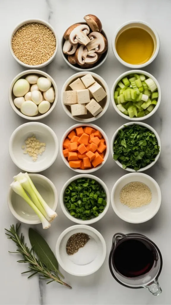 Fresh Kitchen Quinoa Ingredients