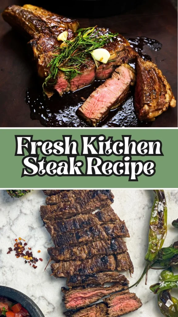 Homemade Fresh Kitchen Steak