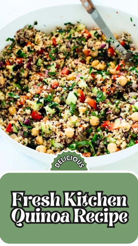 How to make Fresh Kitchen Quinoa
