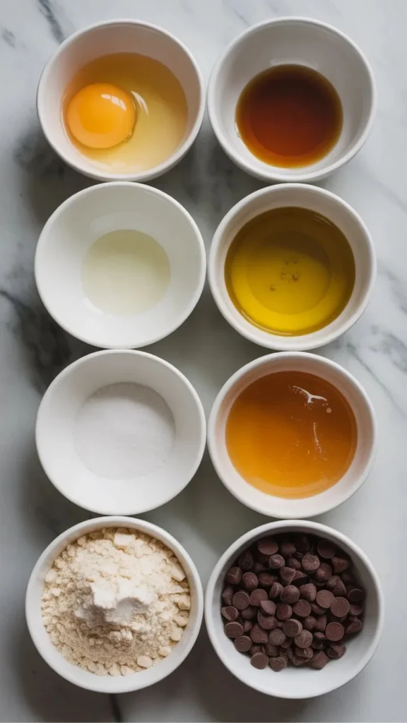 Ingredients for Fresh Kitchen Paleo Cookies