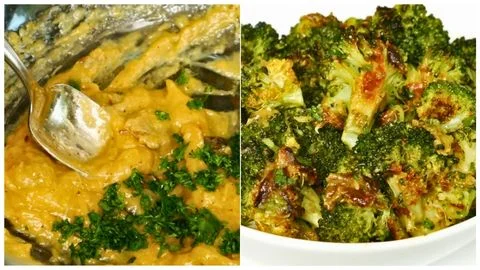 Make the roasted lemon garlic dressing