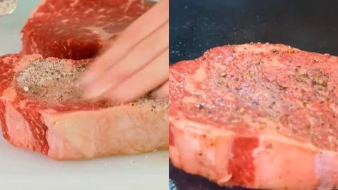 Preheat Your Equipment & Sear the Steaks