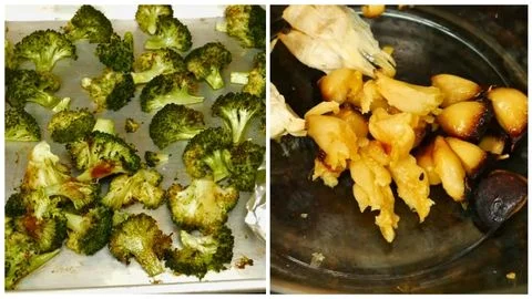 Prep the broccoli florets