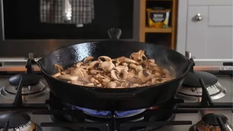 Sear the Mushrooms
